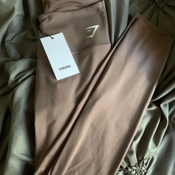 Taupe Gymshark Training Leggings Medium - Picture 3 of 5